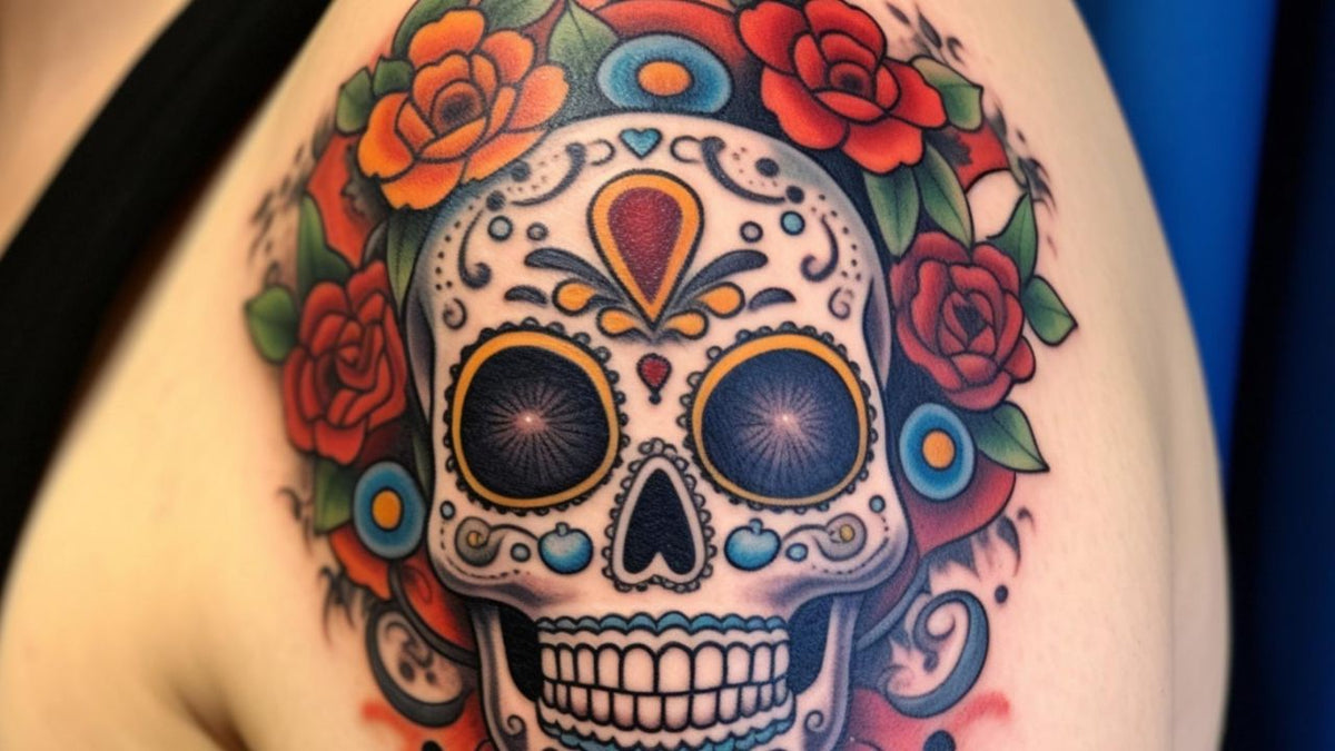 Tatouage Tête de Mort Mexicaine : Signification – Univers Skull