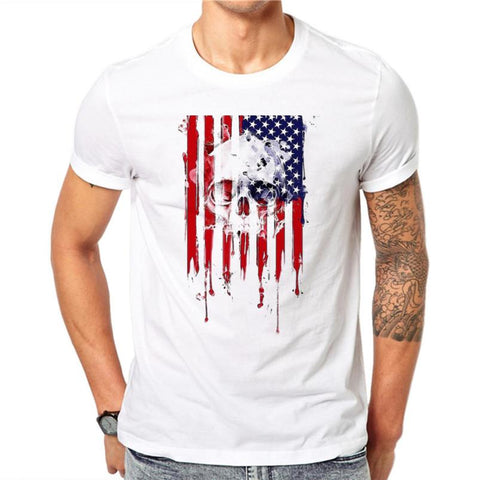 T-Shirt Américain Homme