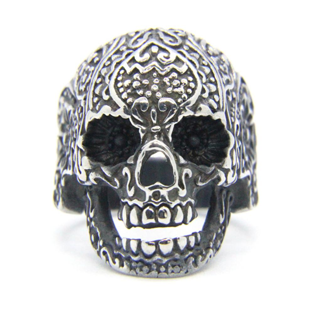 Bague Tête de Mort Mexique