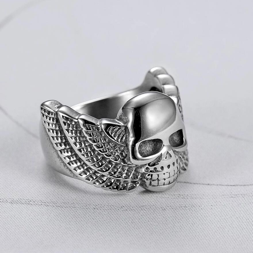 Bague Hells Angels T te de Mort Univers Skull