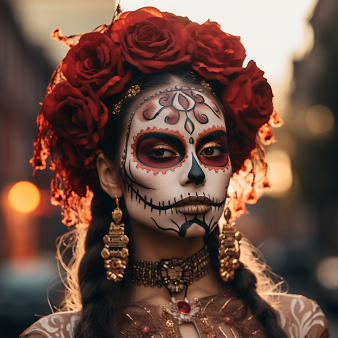 TOP 50 de Maquillages Tête de Mort Mexicaine