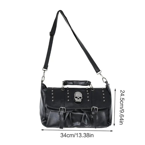 Sac Bandoulière Tête de Mort femme