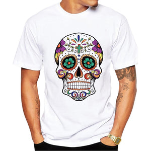 T-Shirt Crâne Mexicain