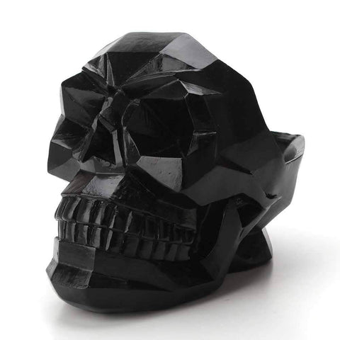 Tête de Mort 3D Noir