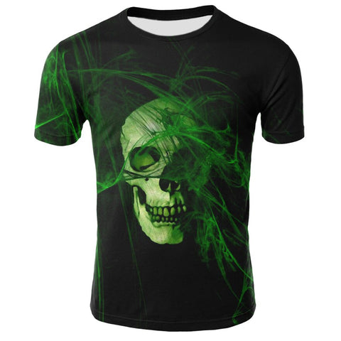 T-Shirt Noir et Vert