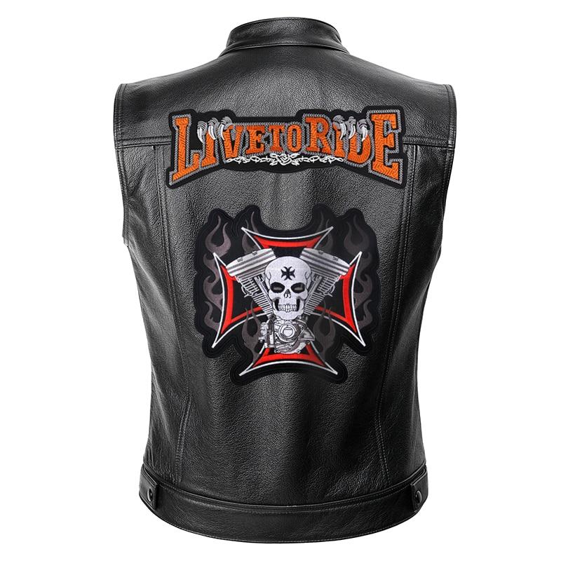 Gilet Cuir Biker Homme Bolu00e9ro Cuir Homme, Cut Amu00e9ricain