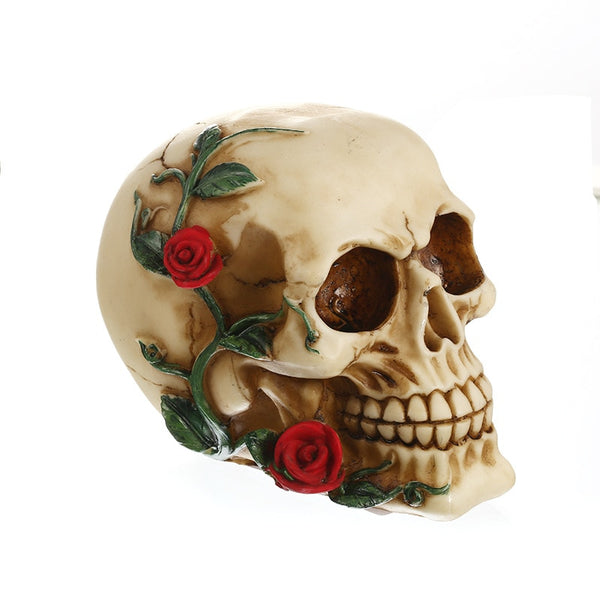 Crâne et Rose
