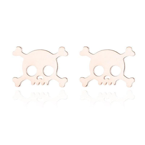 Boucles D'oreilles Crâne De Sucre Halloween - Bijoux Tête De Mort Pour Femme, Fille - Cadeau Décoration Jour Des Morts - 3