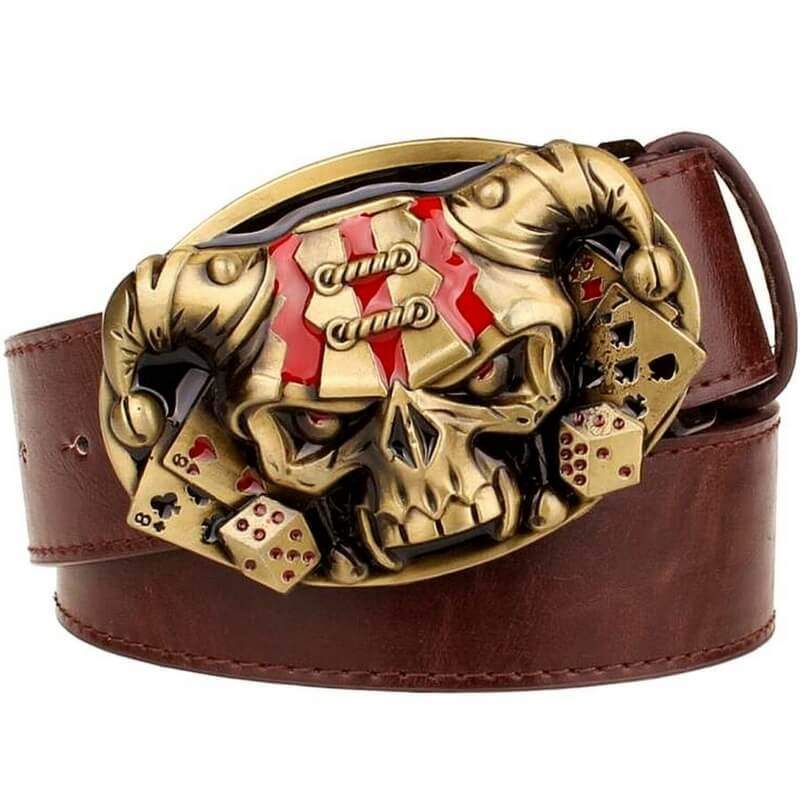 BOUCLE DE CEINTURE Skull / Crane / Tete De Mort