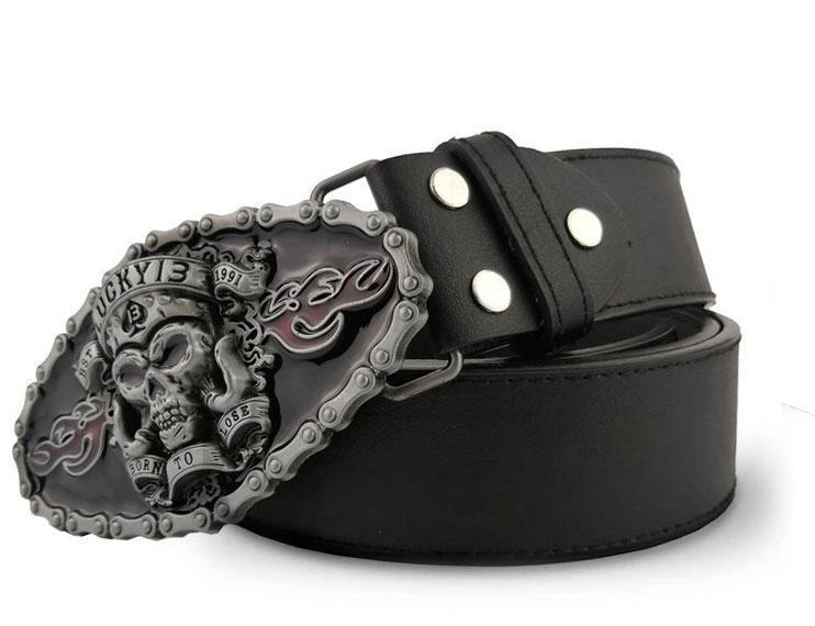 Ceinture T te De Mort Biker Univers Skull ceinture-t-te-de-mort-biker-univers-skull
