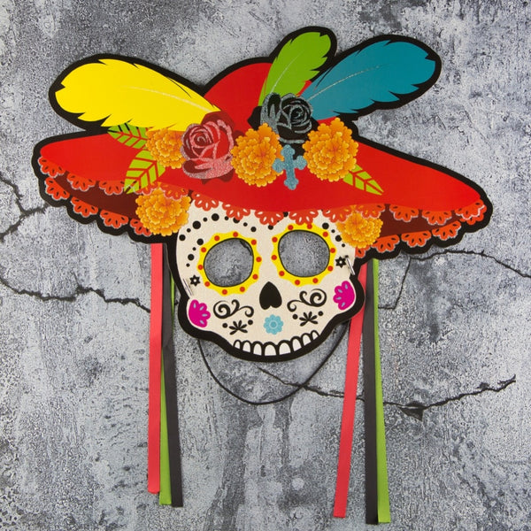 Masque fête des Morts Mexicaine