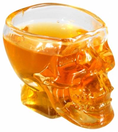 Verres À Vin Lumineux  Verres À Boire D'Halloween Led Tête De Mort - Verre  À Whisky Skeleton Skull Pour La Maison,Les Café[x8581] - Cdiscount Maison