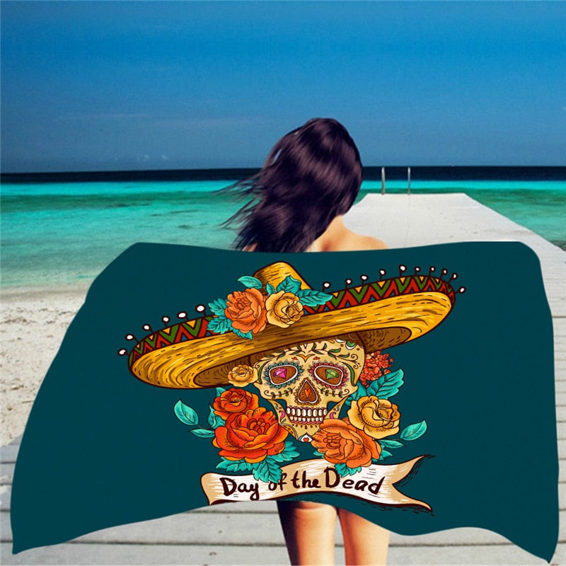 Serviettes Tête De Mort - Espace Fete